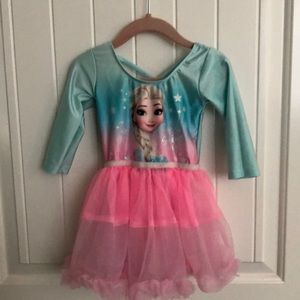 Frozen Elsa tutu leotard